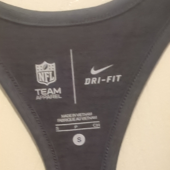 Nike Dri-FIT Black Pittsburgh Steelers Tank Top - Picture 2 of 3